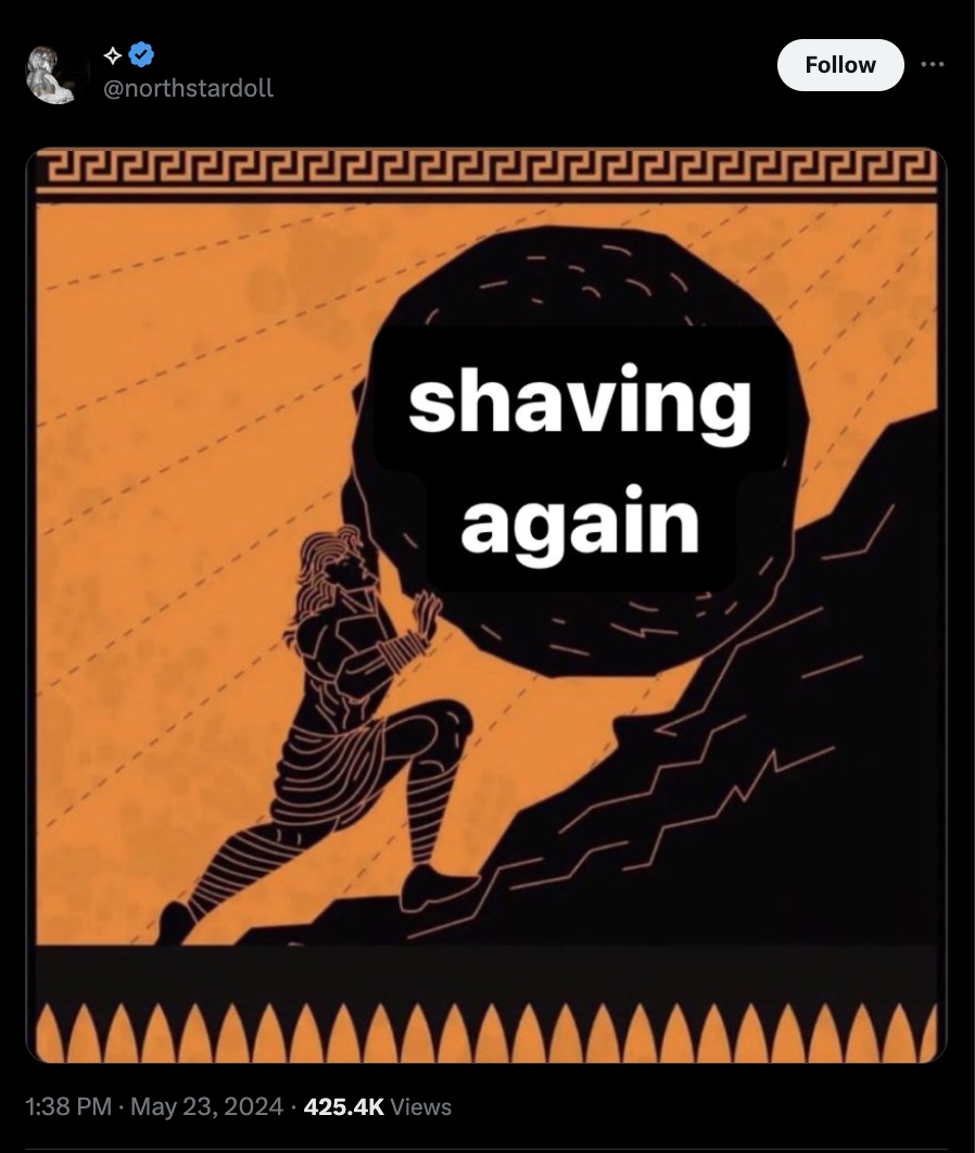 sisyphus dishes and laundry - shaving again Views